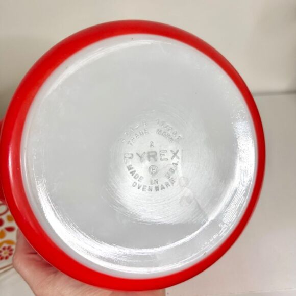 Vintage Pyrex Friendship Collection 474 1.5 Qt Round Covered Casserole With Lid - Picture 9 of 11